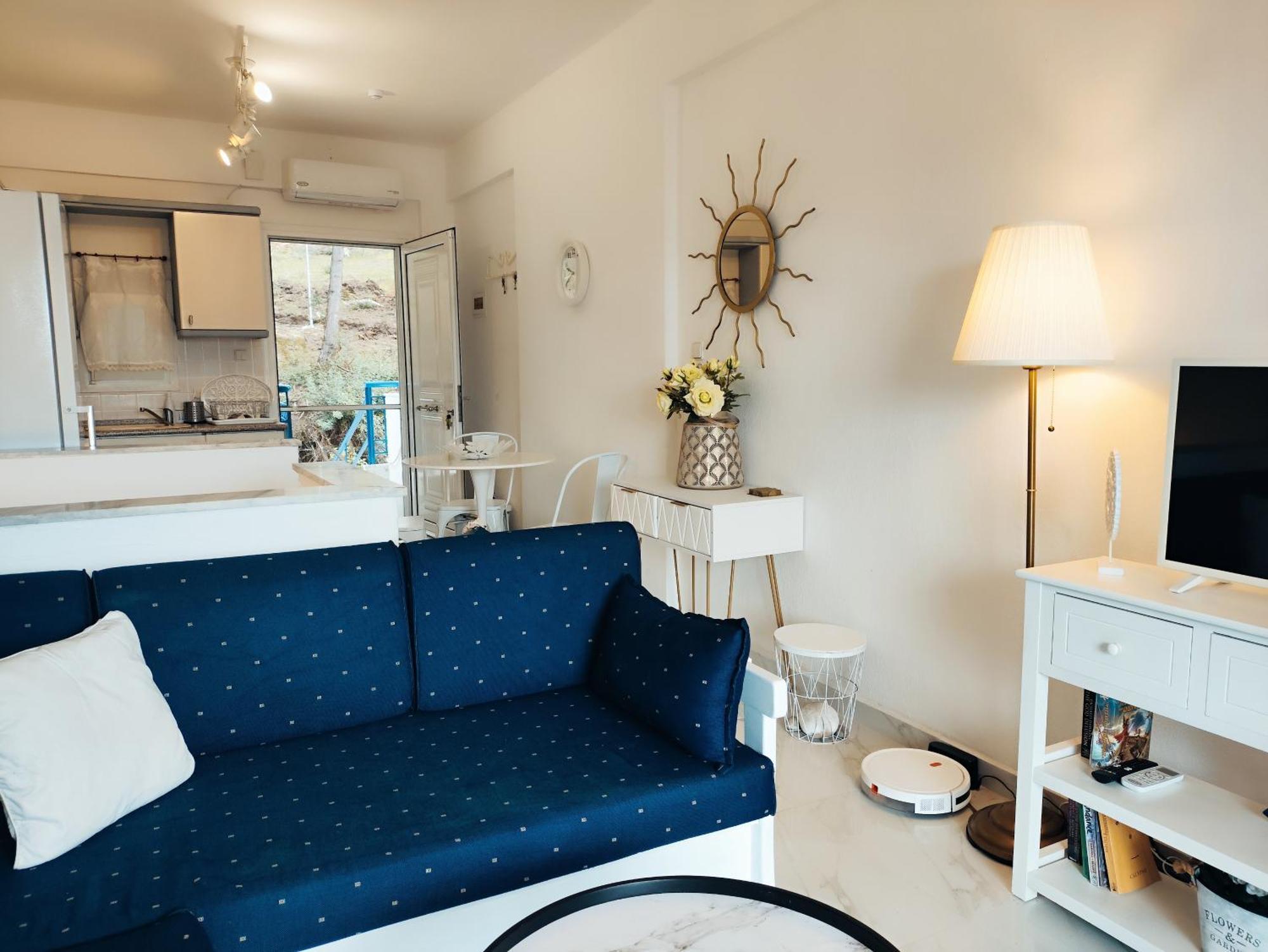 Siviri Sea & Forest-Cozy Apartment With Garden & Nature Views Buitenkant foto